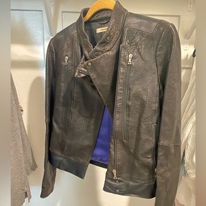 J brand leather jacket